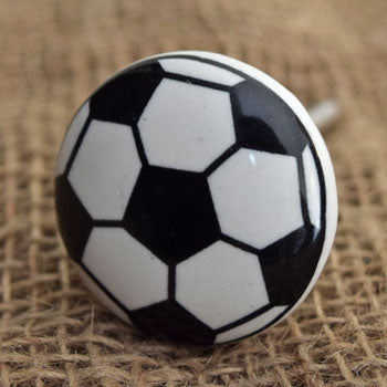 Footy Ceramic Cabinet and Drawer Knob