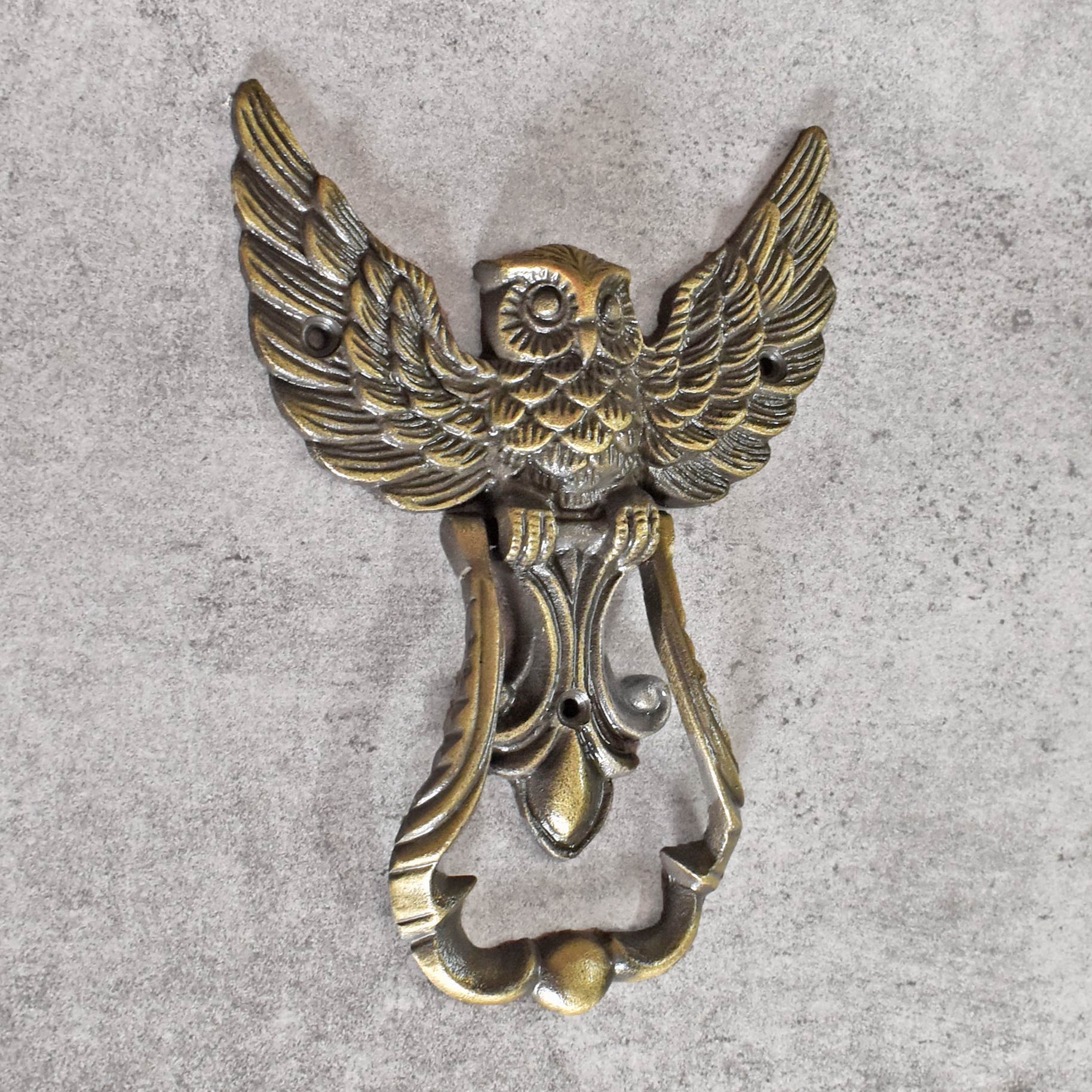 Ember Owl Door Knocker