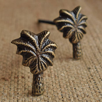 Tropique Palm Cabinet Drawer Knob