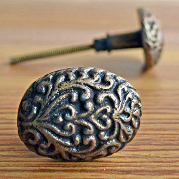 Sakura Victorian Metal Cupboard Drawer Knob