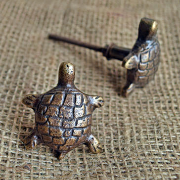 metal turtle cabinet drawer knob