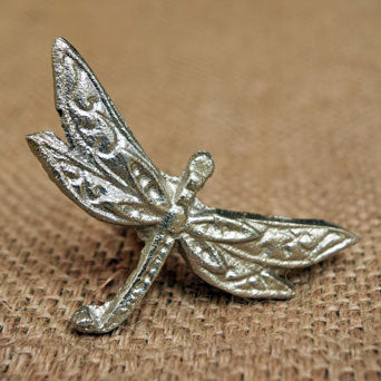 Ceres Silver Dragonfly Kitchen Cabine Knob Pull