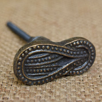 Reef Knot Metal Cabinet Knob