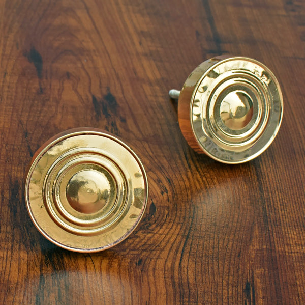 Emira Brass Cupboard Drawer Knob