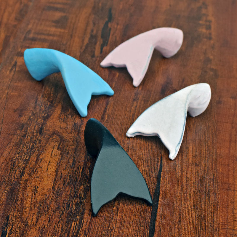 Tail Fin Metal Dresser Wardrobe Knob