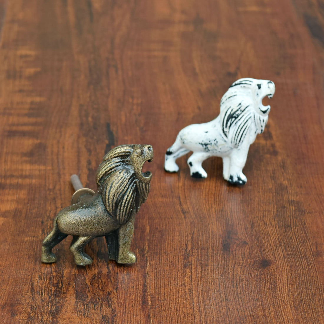 Nala Lion Metal Cupboard Drawer Knob