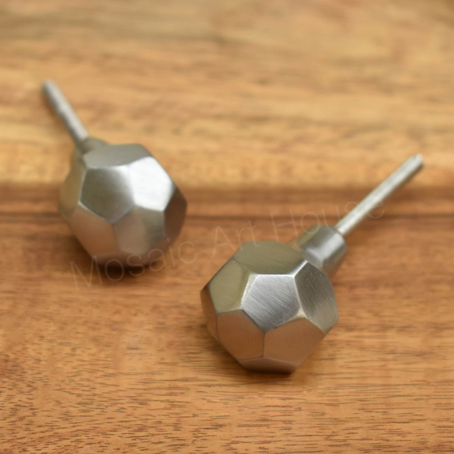 Sanchi Silver Dresser Drawer Knob