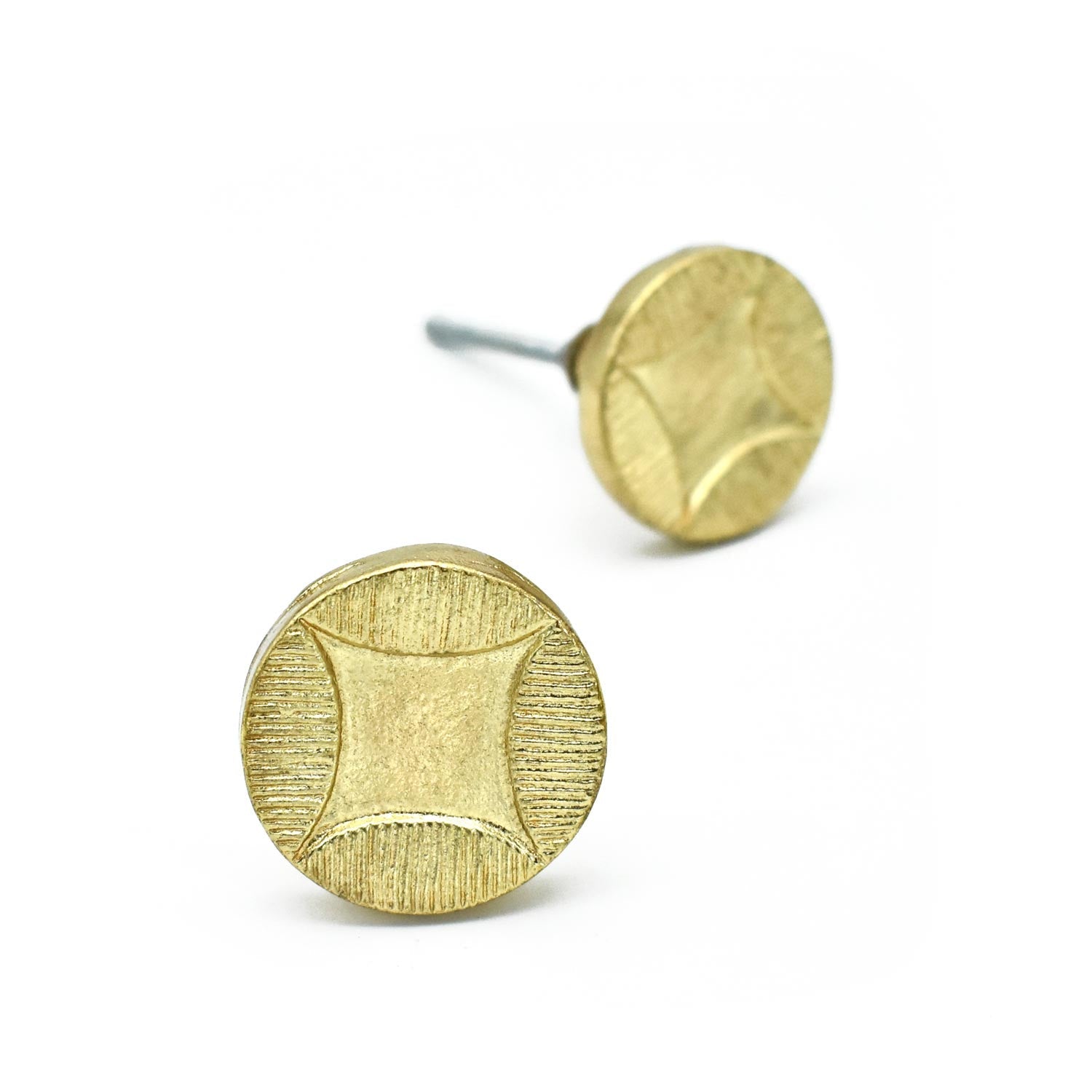 Chola Round Gold Cabinet Dresser Knob