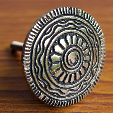 Leher Silver Cupboard Drawer Knob