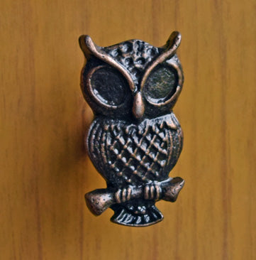 Caspian Owl Cupboard Drawer Knob