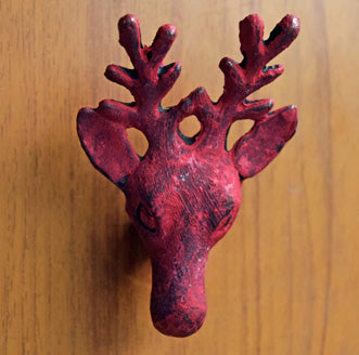 Hirsch Red Stag Cabinet Drawer Knob