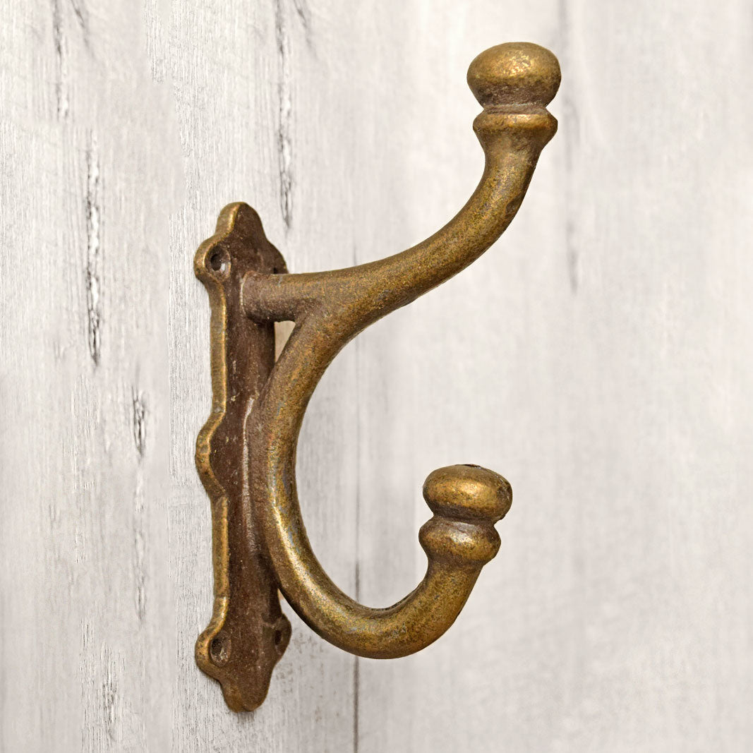 cast iron coat hat wall hook