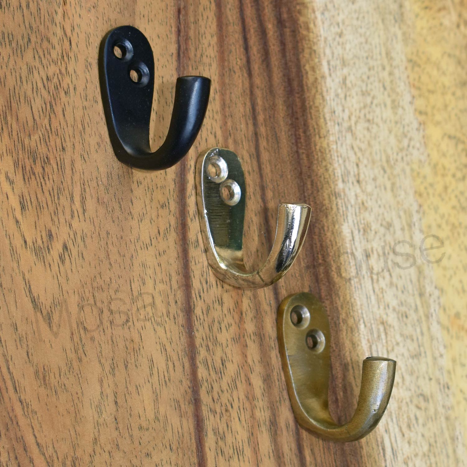Baobab Cast Iron Minimalist Coat Wall Hook and Hanger