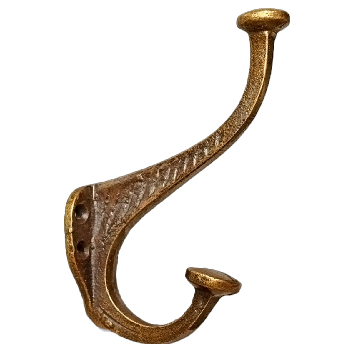 Theo Cast Iron Coat and Towel Wall Hook