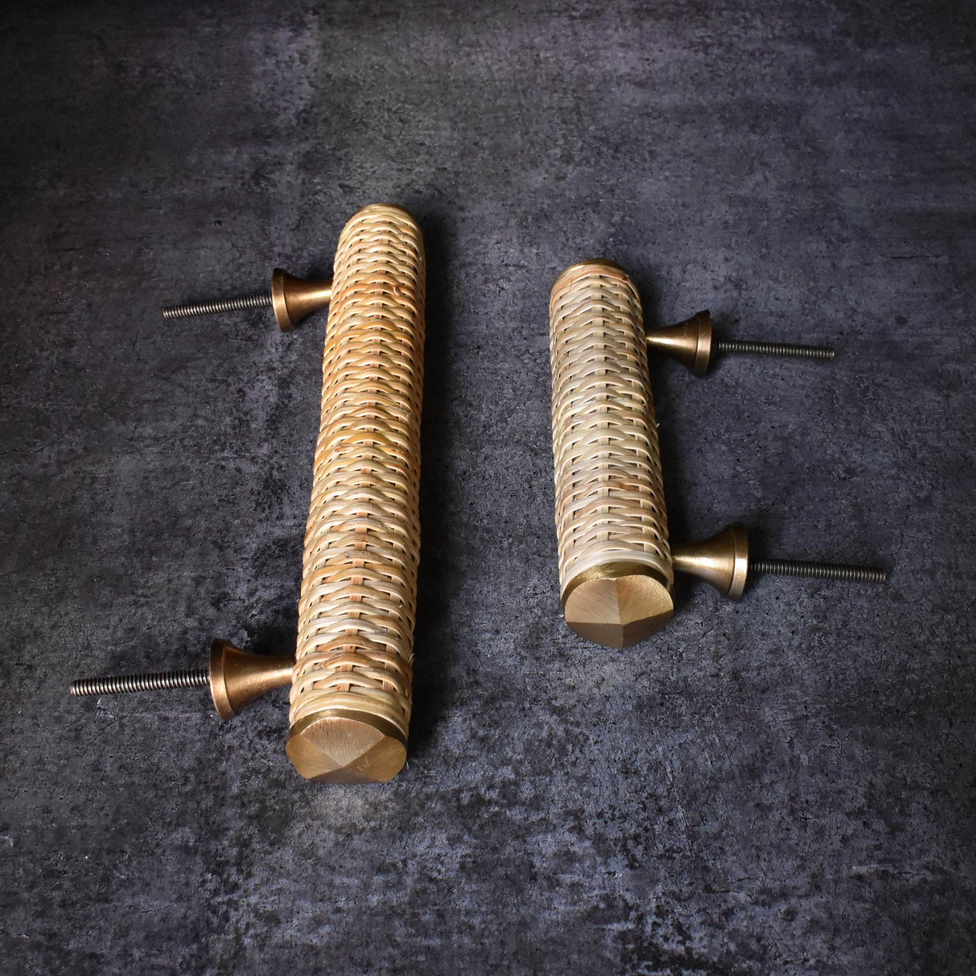 rattan wardrobe handles