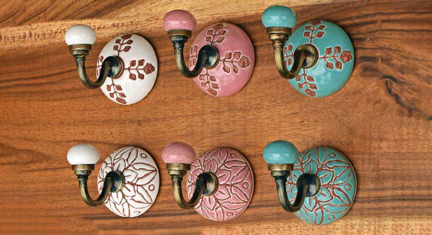 ceramic coat hook wall hangers