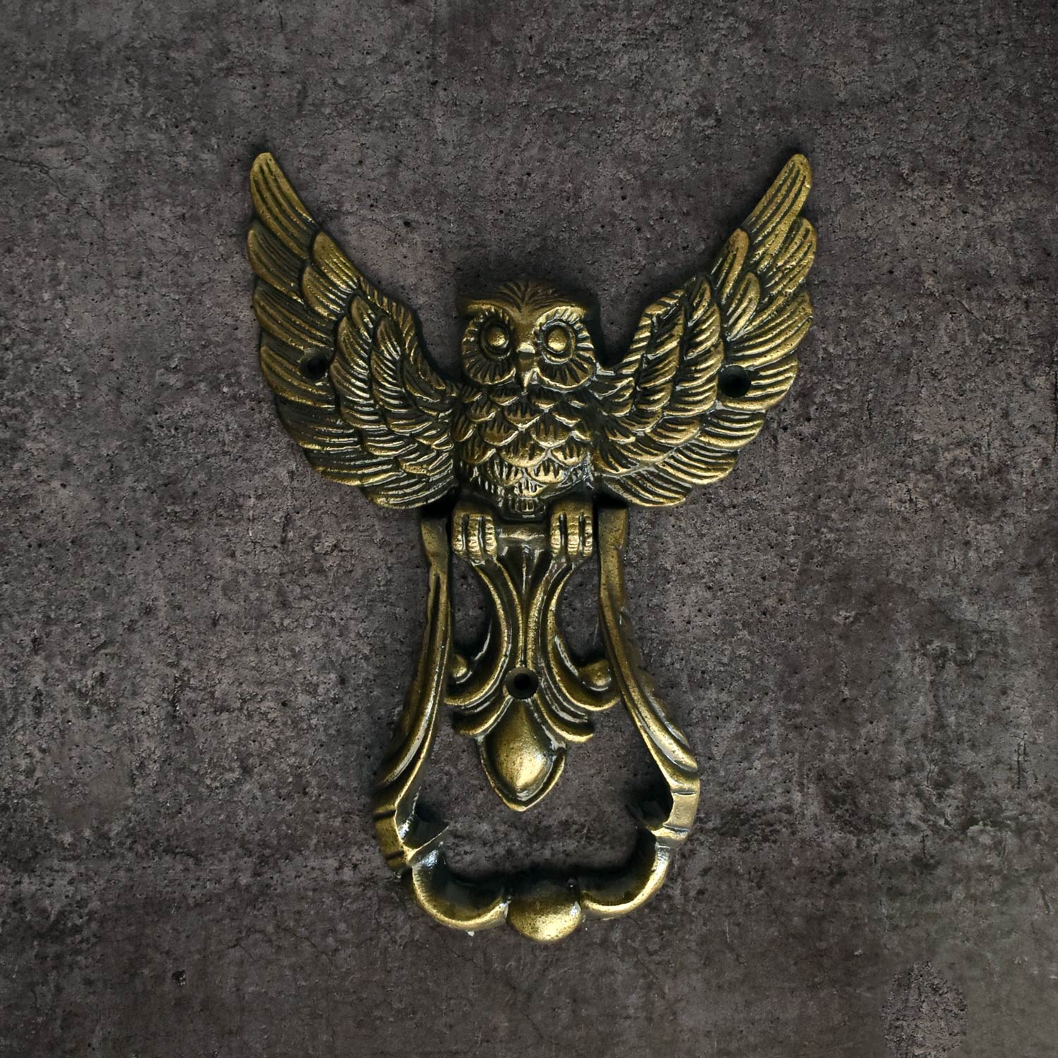 owl door knocker