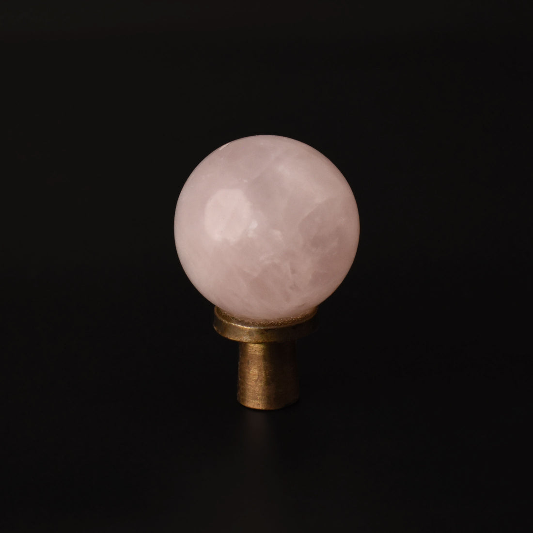 Bellarose Rose Quartz Cabinet Drawer Knob