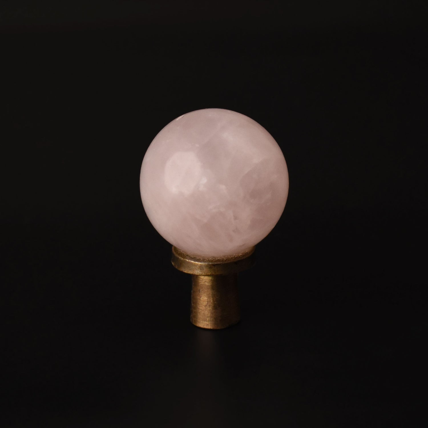 Bellarose Rose Quartz Cabinet Drawer Knob
