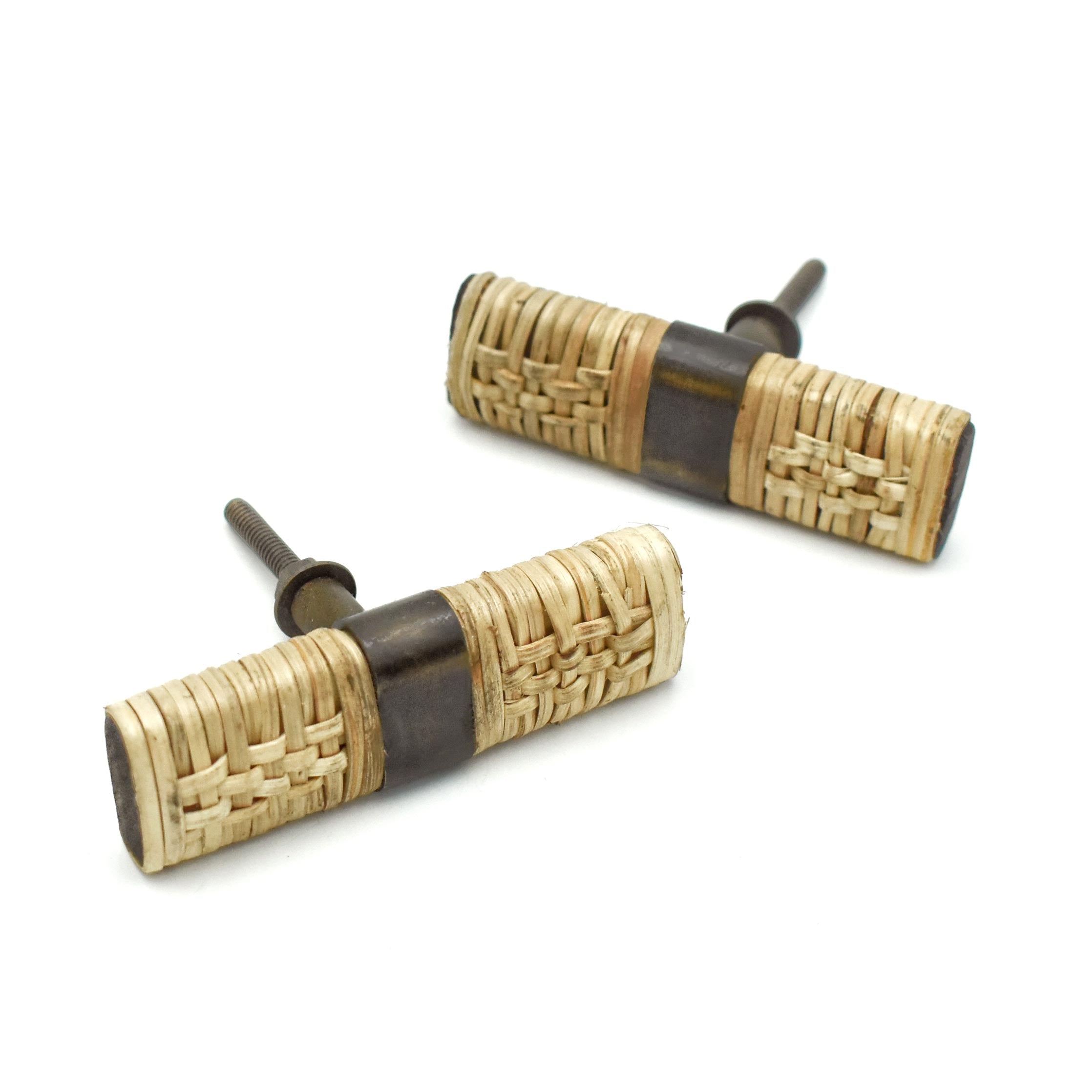 rattan wardrobe knob