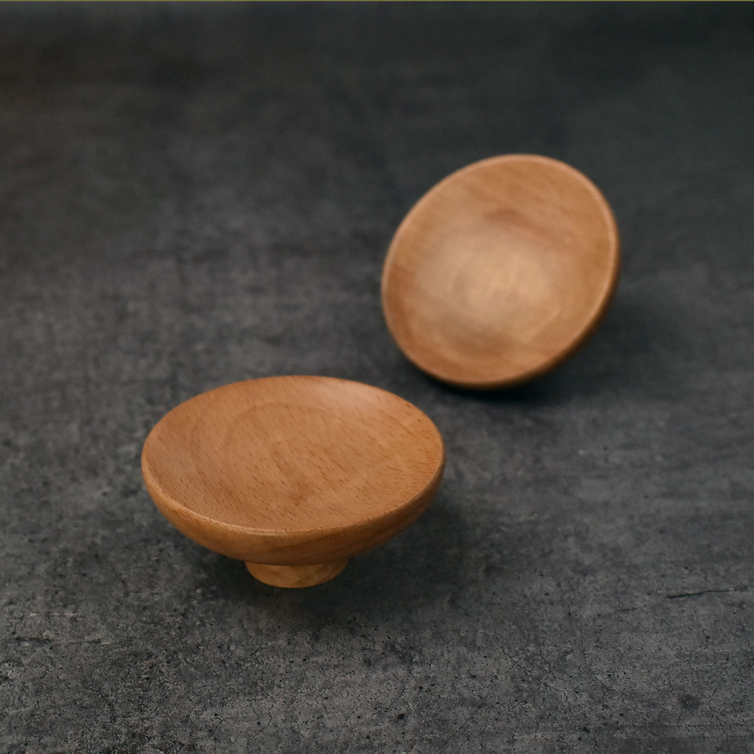round wood cabinet knob