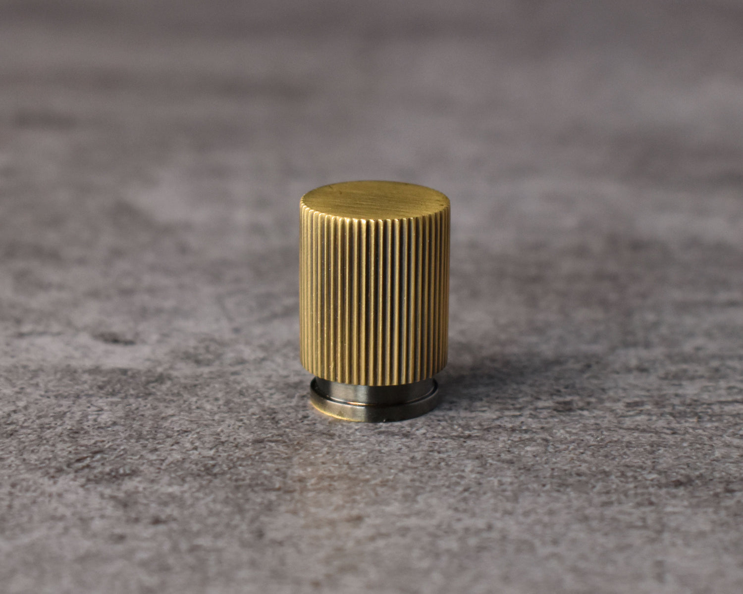 Olympias Solid Brass Knurled Cabinet Dresser Knob