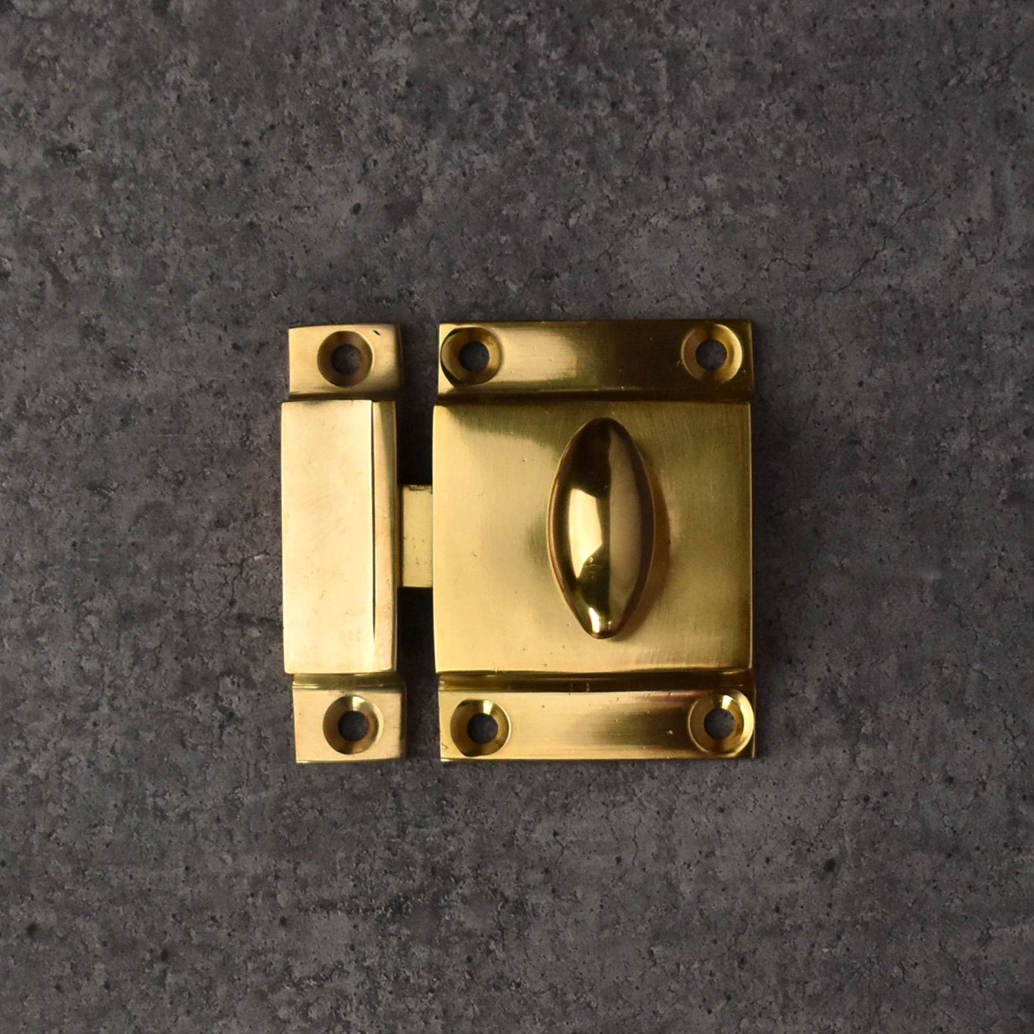 Kagi Solid Brass Cupboard Wardrobe Latch