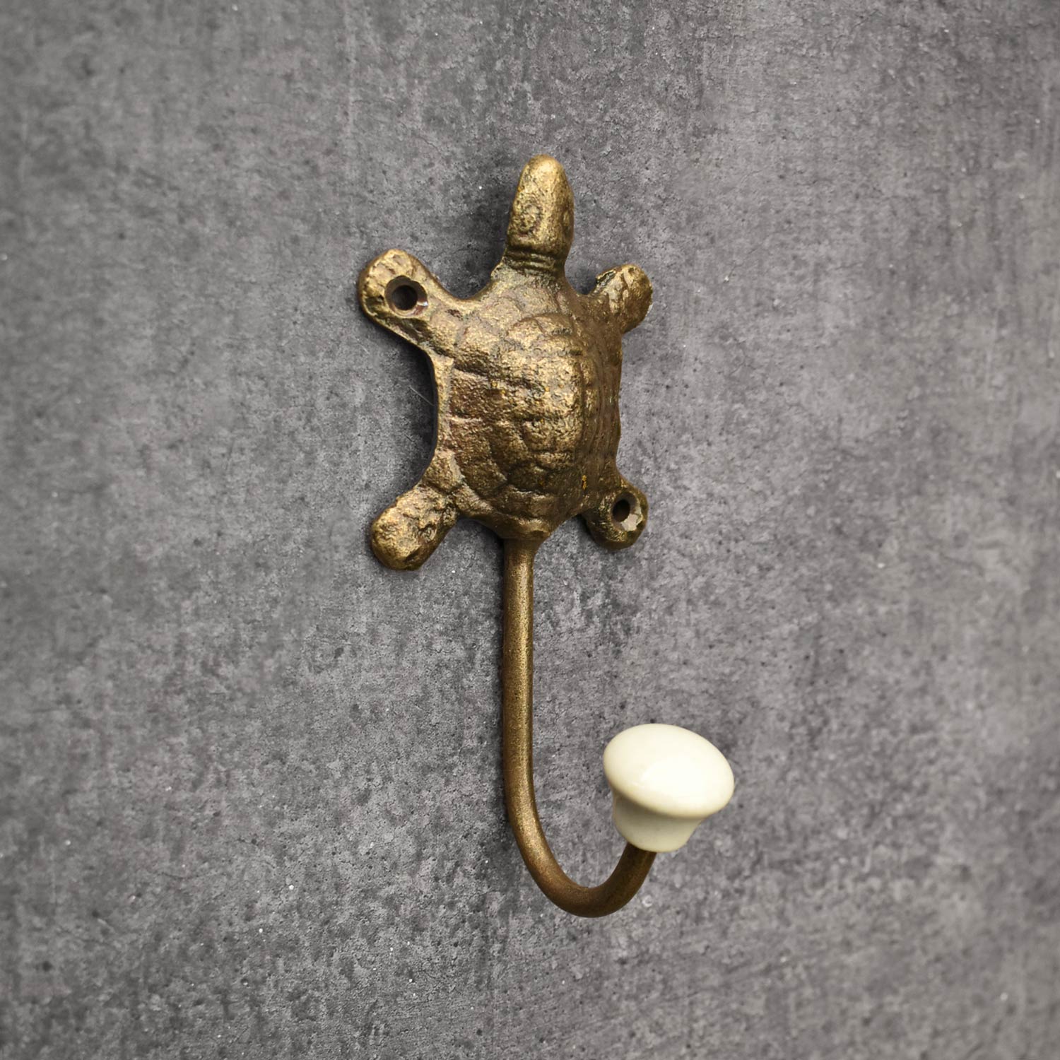 Shellby Turtle Coat Hook and Wall Hanger