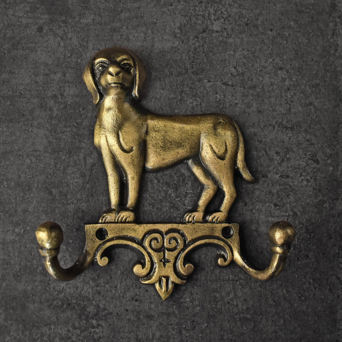 Finnegan Dog Coat Hook and Towel Hanger