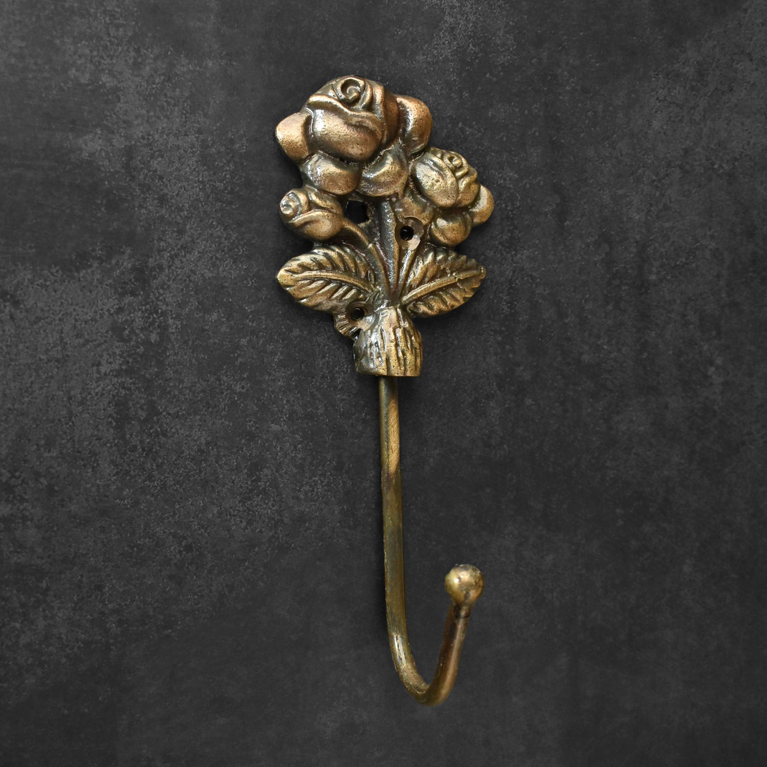 rose wall hook