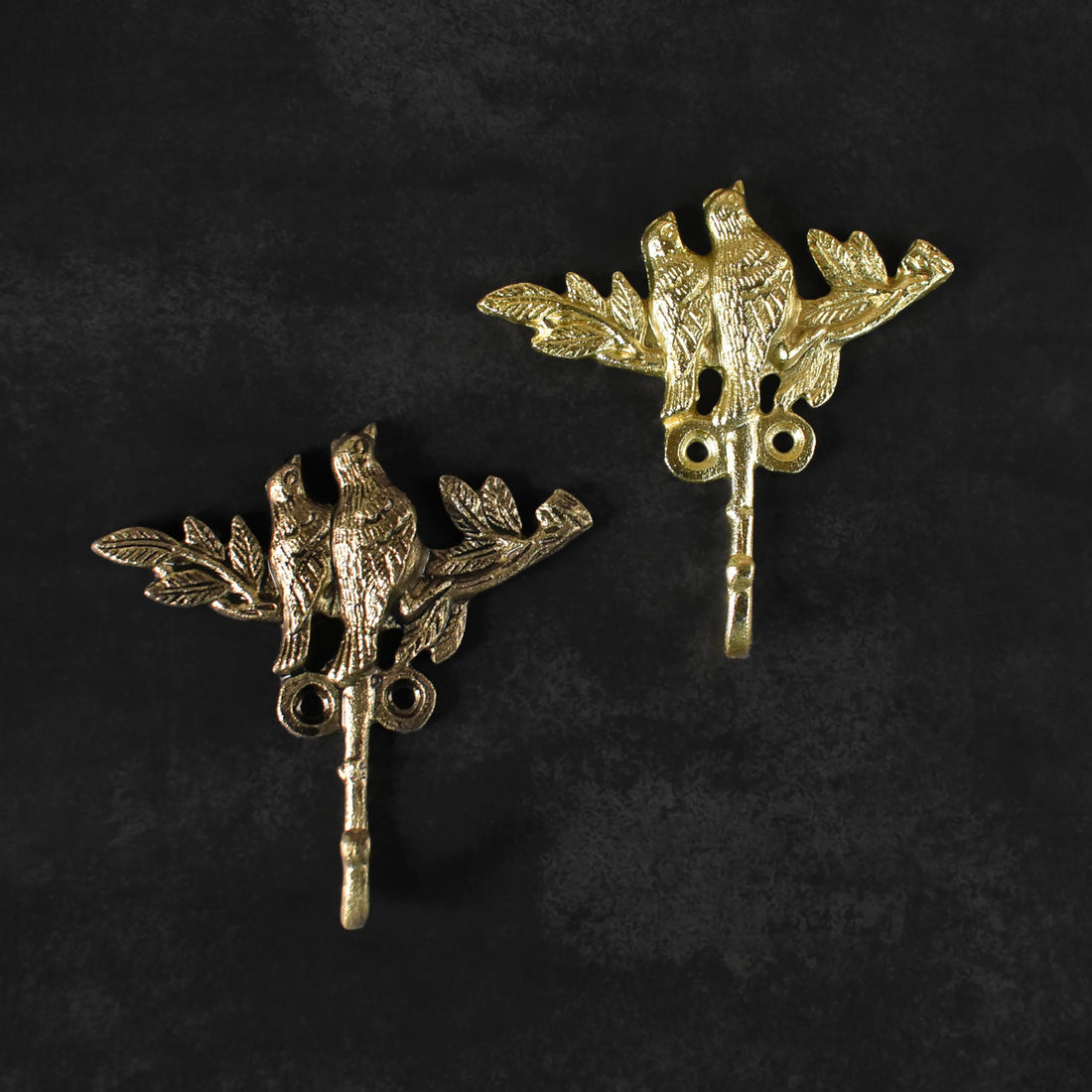 Hirondelle Metal Bird Keys Hanger Wall Hook