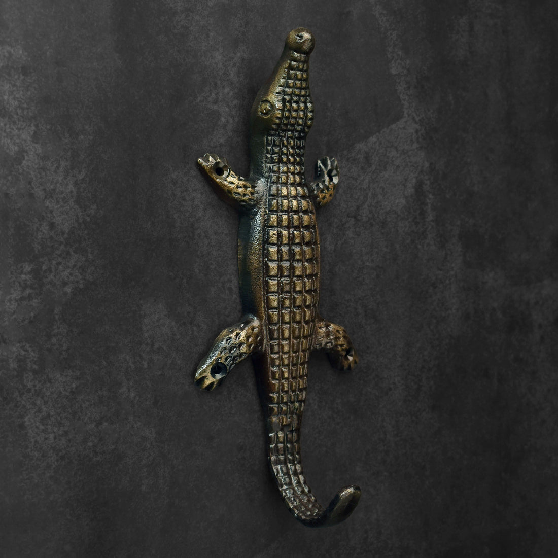 Dundee Crocodile Wall Hook Hanger