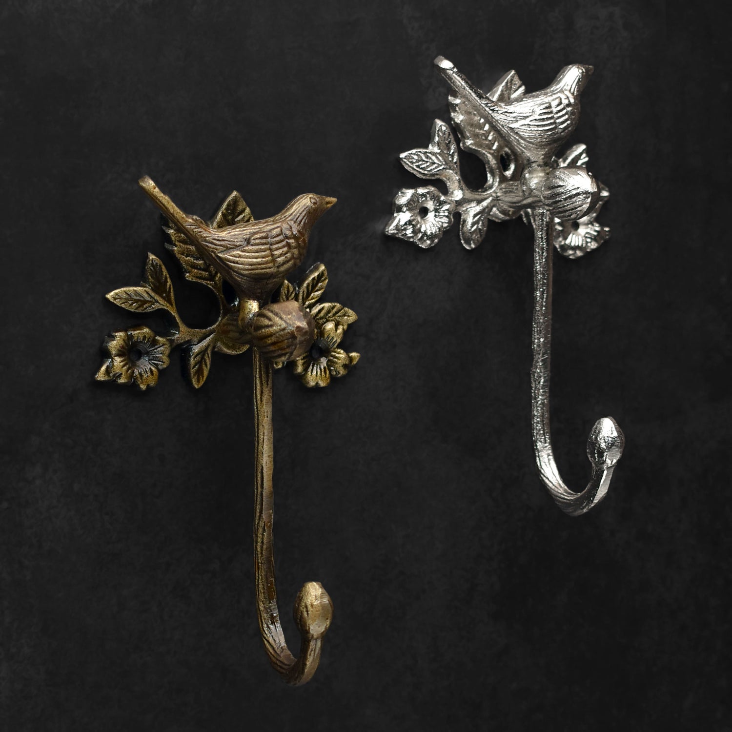 Volare Bird Coat and Towel Wall Hook