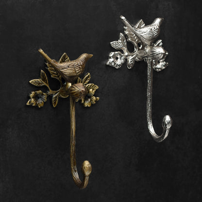 Volare Bird Coat and Towel Wall Hook