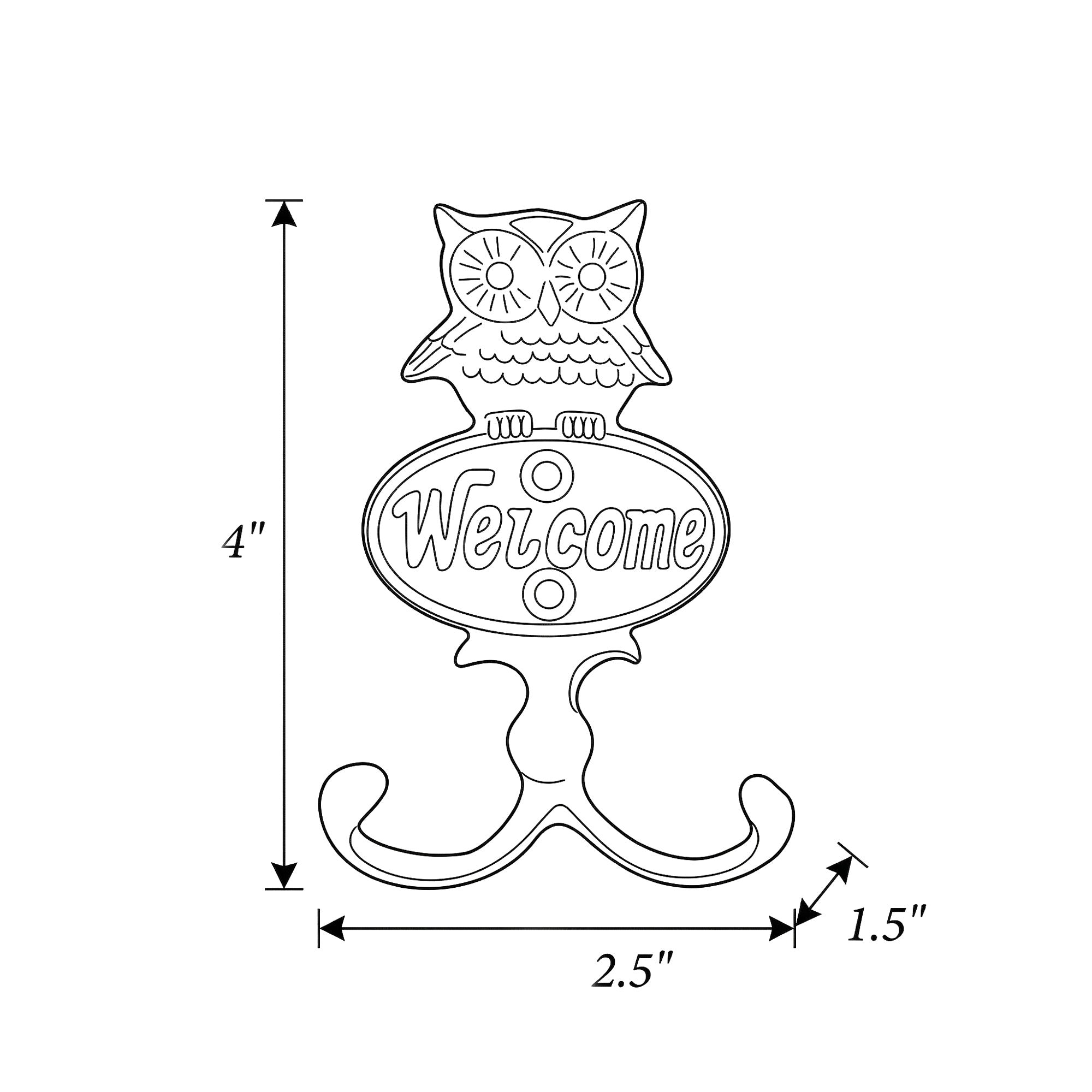 Lykke Owl Wall Hook Keys Hanger Hook