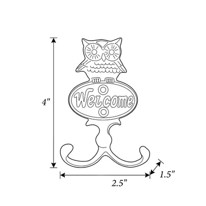 Lykke Owl Wall Hook Keys Hanger Hook