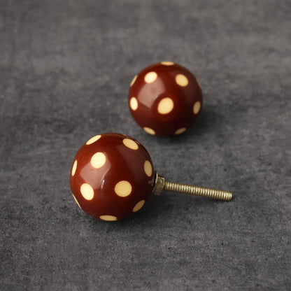 Etel Polka Resin Cabinet Dresser Knob