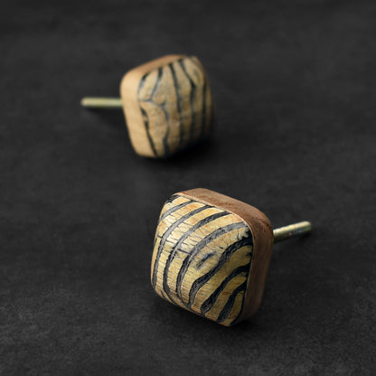 Elowen Chic Square Horn Cabinet Drawer Knob