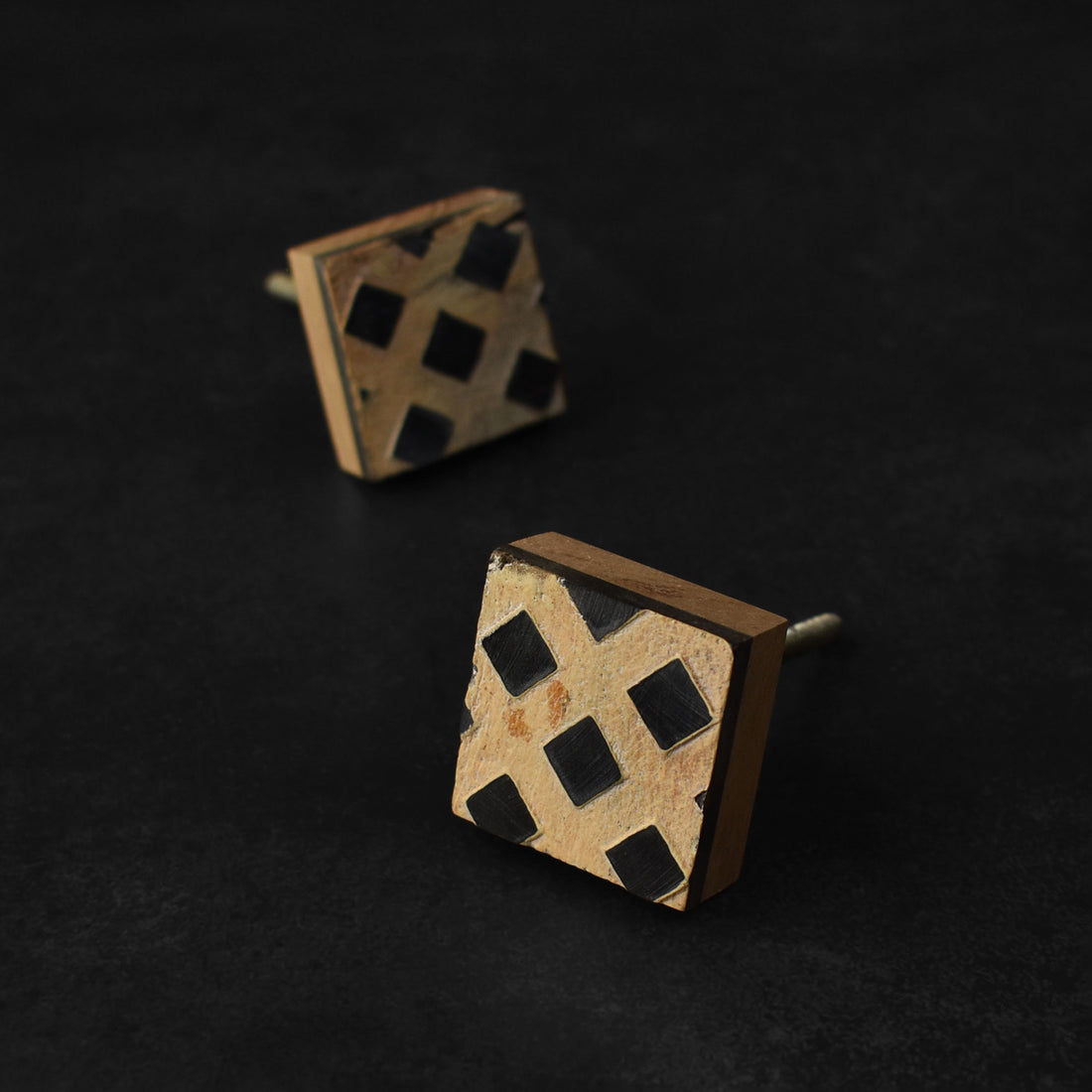 Vespera Square Horn Drawer Knob