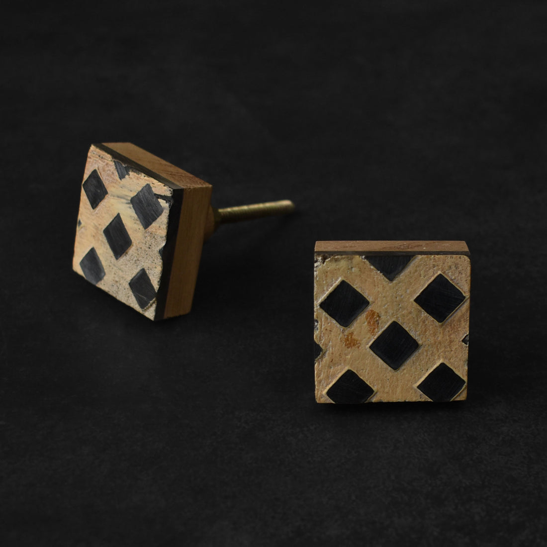 Vespera Square Horn Drawer Knob