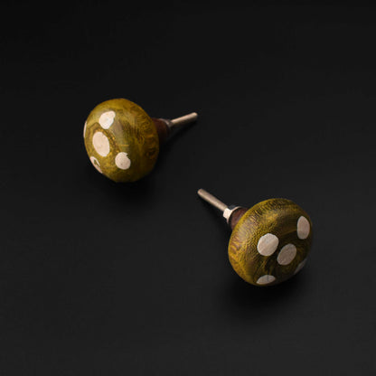 Miriam Polka Wood Cabinet Dresser Knob