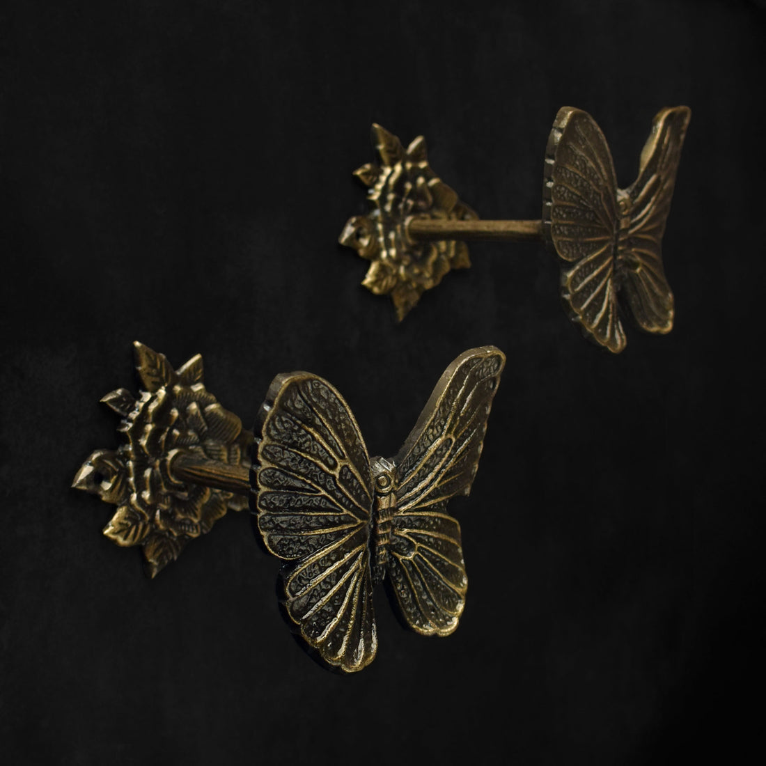 Papillon Antique Butterfly Curtain Holdback