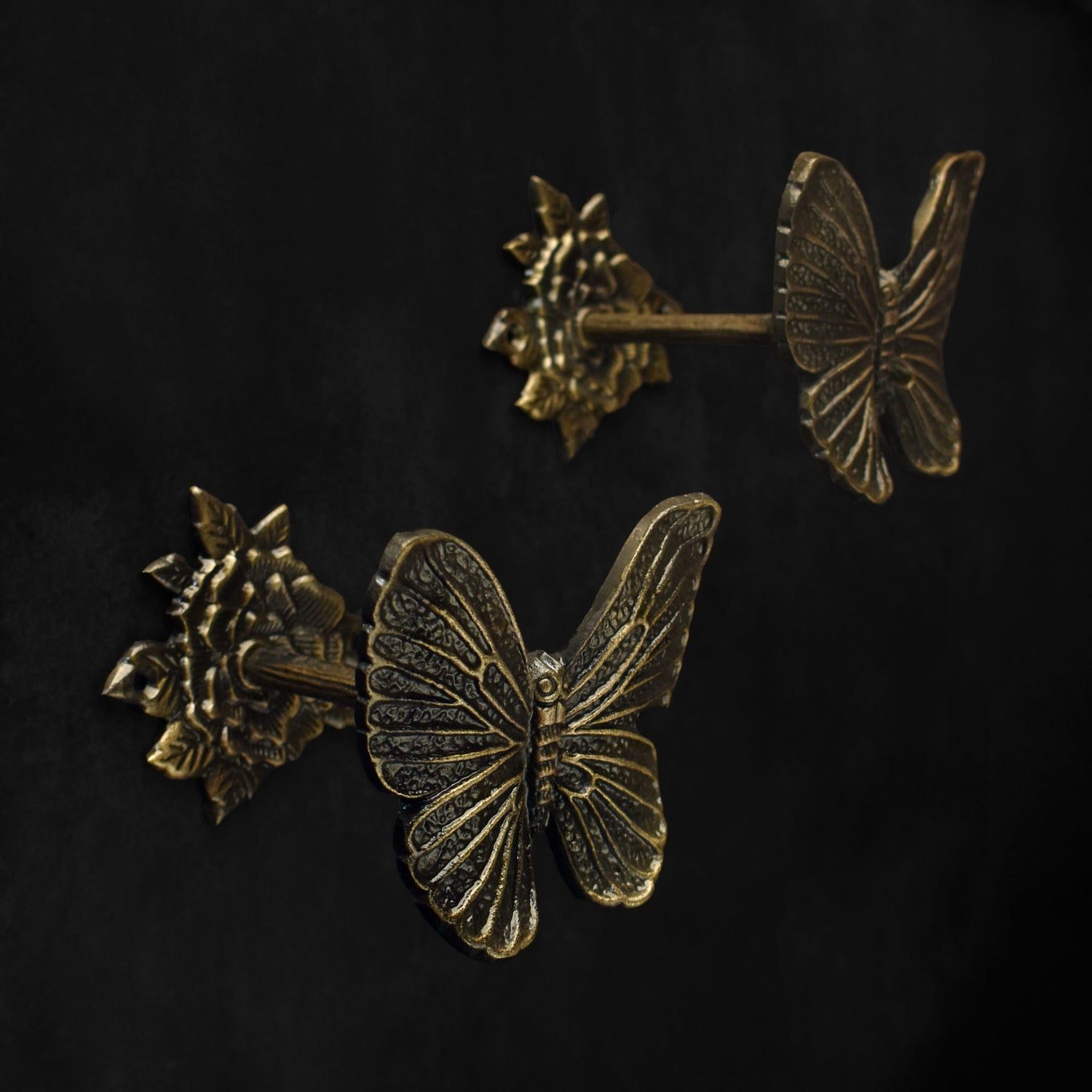 Papillon Antique Butterfly Curtain Holdback