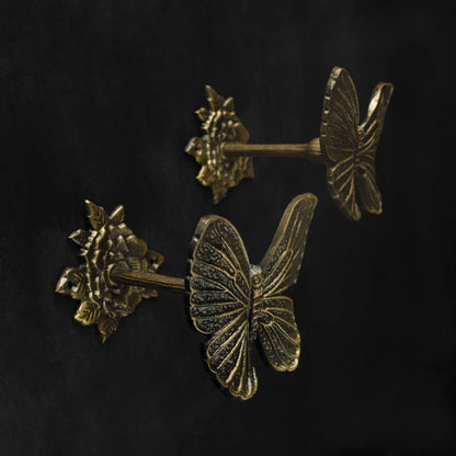 Papillon Antique Butterfly Curtain Holdback