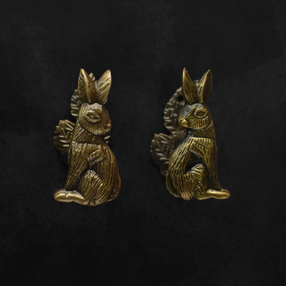 Mulberry Antique Rabbit Curtain Holdback