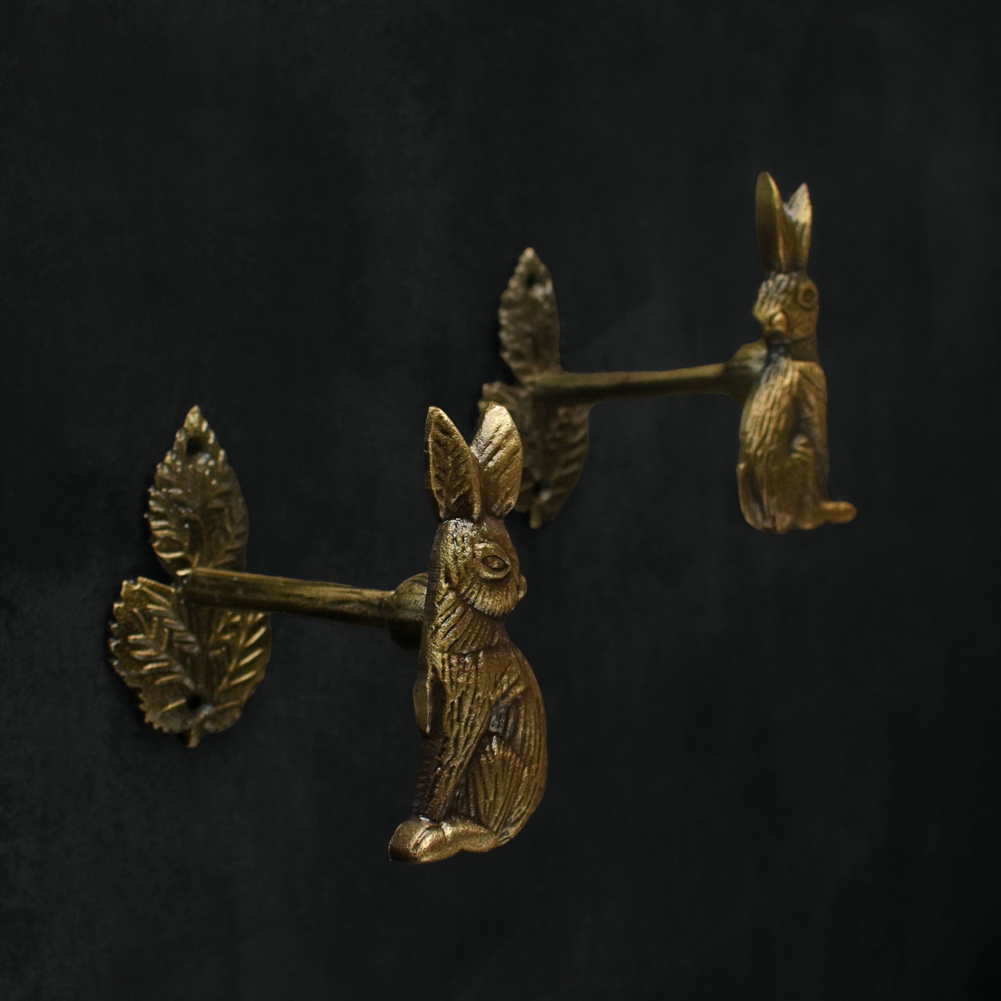 Mulberry Antique Rabbit Curtain Holdback