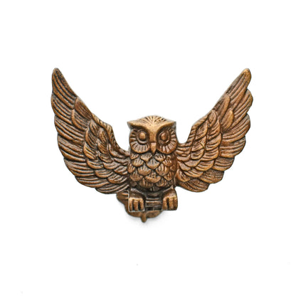 Alba Antique Owl Curtain Holdback Hook