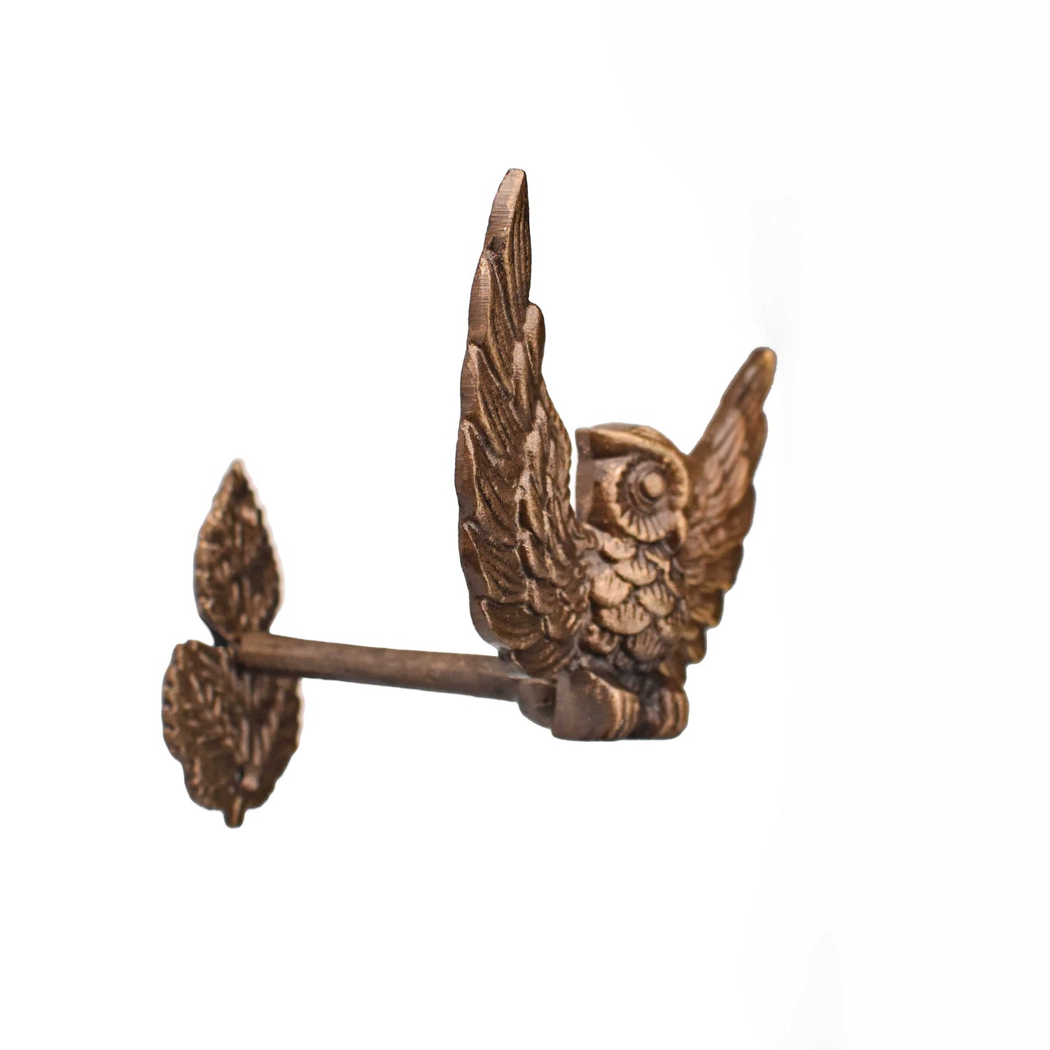Alba Antique Owl Curtain Holdback Hook