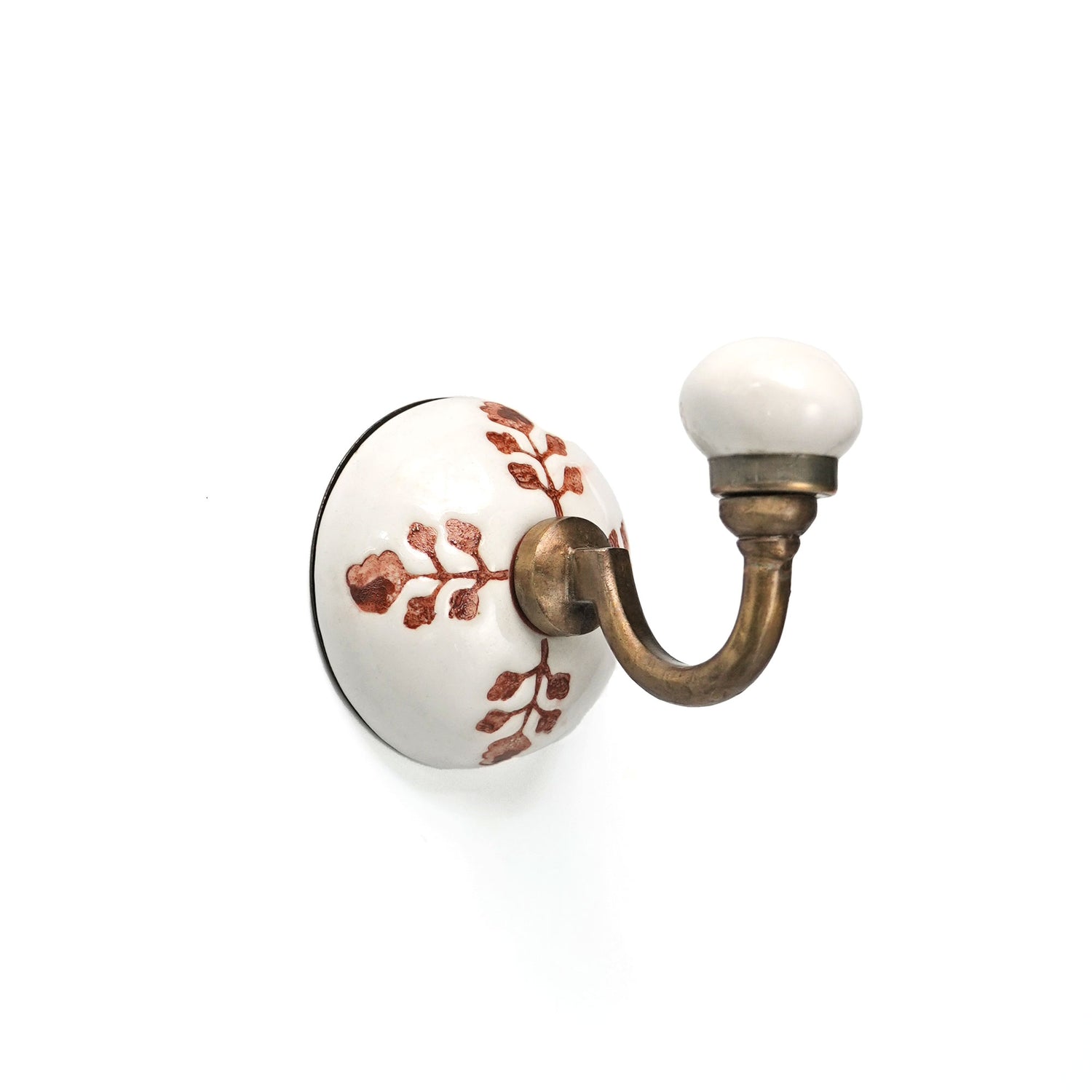 decorative ceramic hook