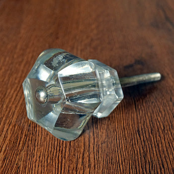 glass dresser knob